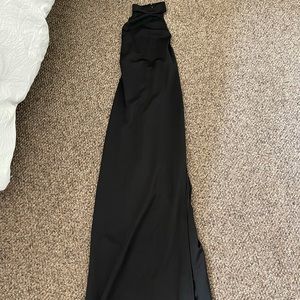 Black Showpo Maxi Halter dress